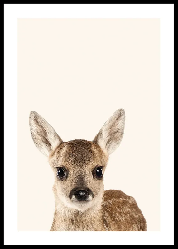 Bestpreis Baby Deer Poster