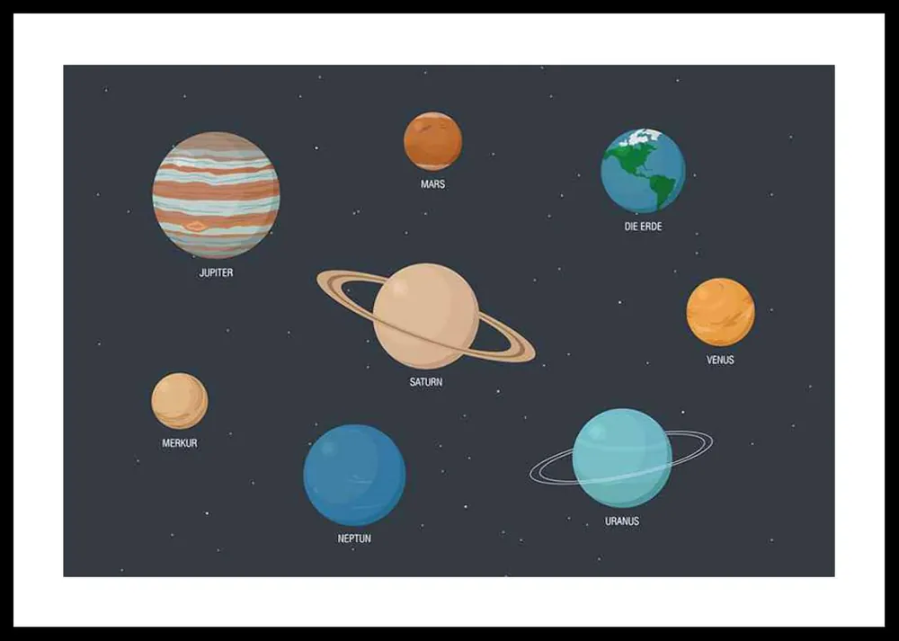 Mega-Angebot Kinderplaneten Poster