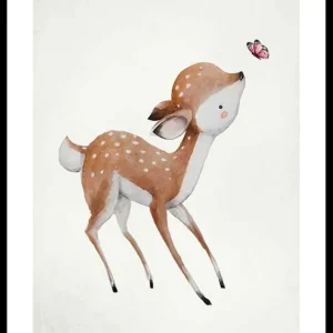 Schneller Versand Watercolor Deer Poster