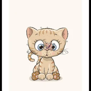 Little Cat Poster Preisreduziert