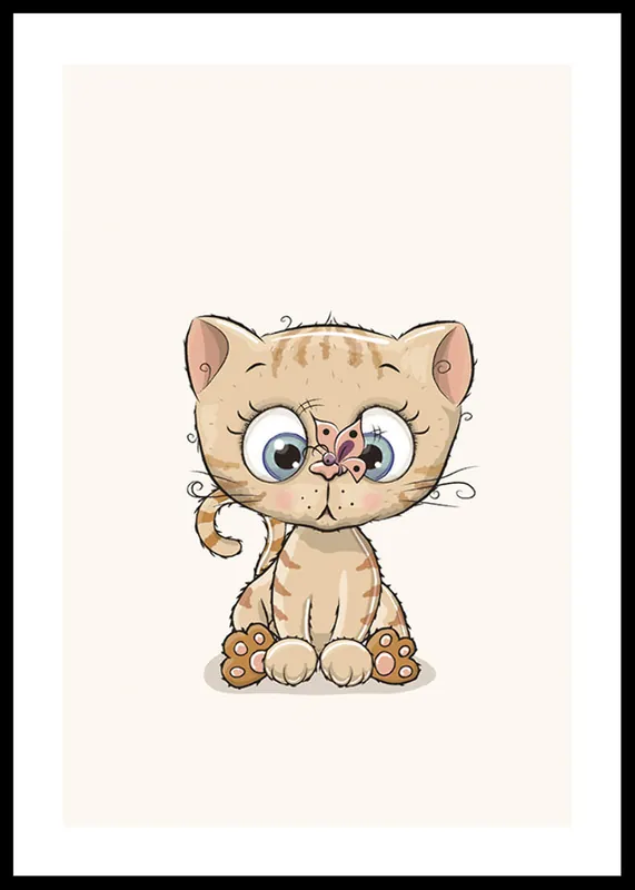 Little Cat Poster Preisreduziert