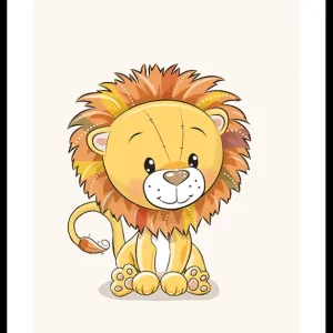 Neu Little Lion Poster