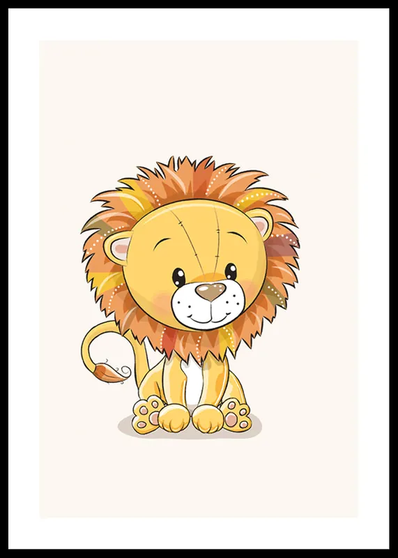 Neu Little Lion Poster