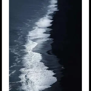Neuheit Black Coast Iceland Poster