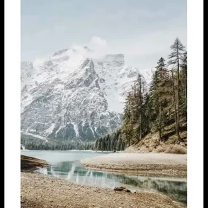 Begrenztes Angebot Lagi di Braies Italy Poster