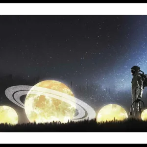 Space on Earth Poster Begrenztes Angebot