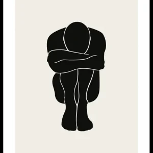 Abstract Figure Poster Neue Ware