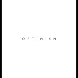 Rabatt Optimism Poster