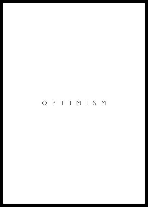 Rabatt Optimism Poster