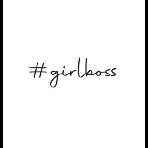 Girlboss Poster Nur Heute