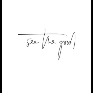Direkt Vom Hersteller See The Good Poster