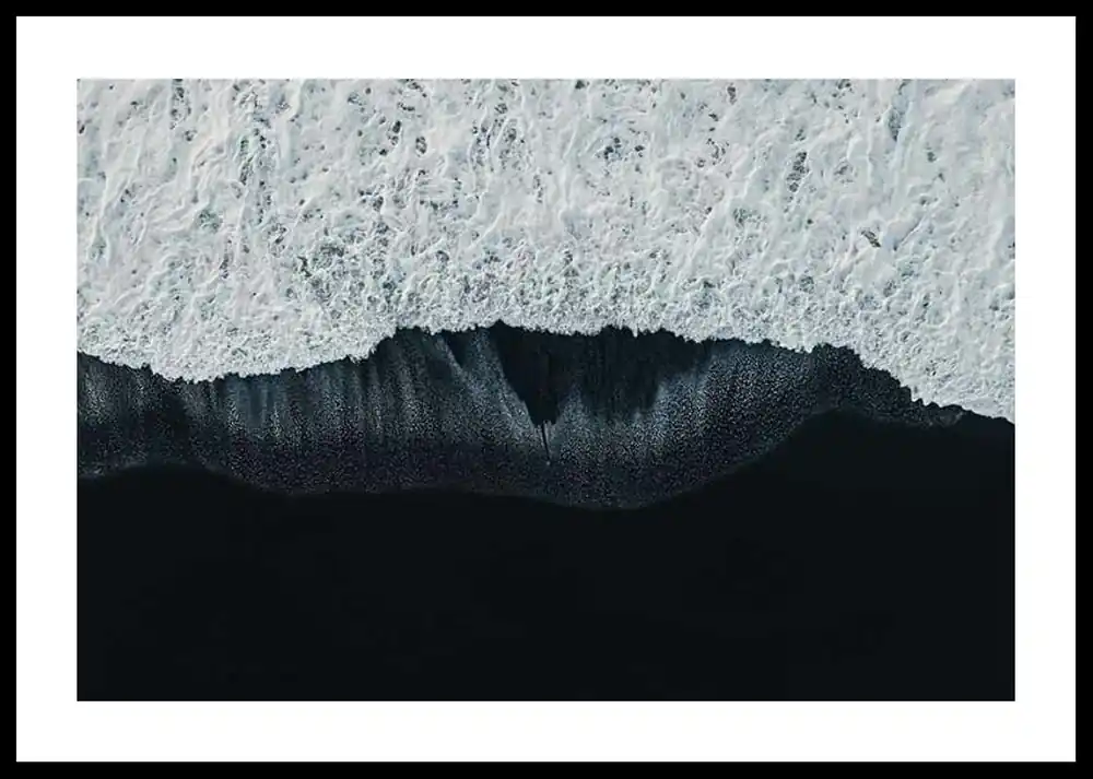 Black Beach No2 Poster Markenware