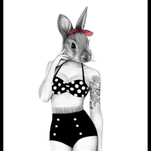 Sanna Wieslander Rockabilly Honey Poster Top-Preis