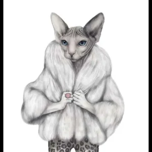 Angebot Sanna Wieslander Little Miss Purrfect Poster