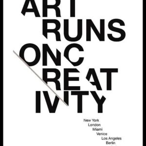 Rabatt Art Runs On Creativity Poster