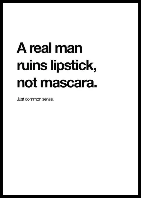 Real Man Poster Günstig