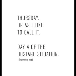 Thursday Poster Zertifiziert