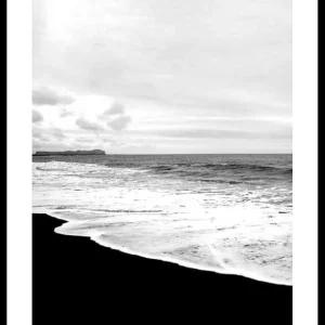 Neue Ware Black Beach Poster
