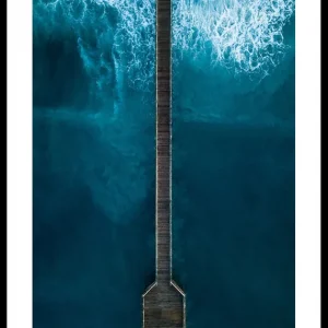 Gratis Versand Scripps Beach Pier Poster