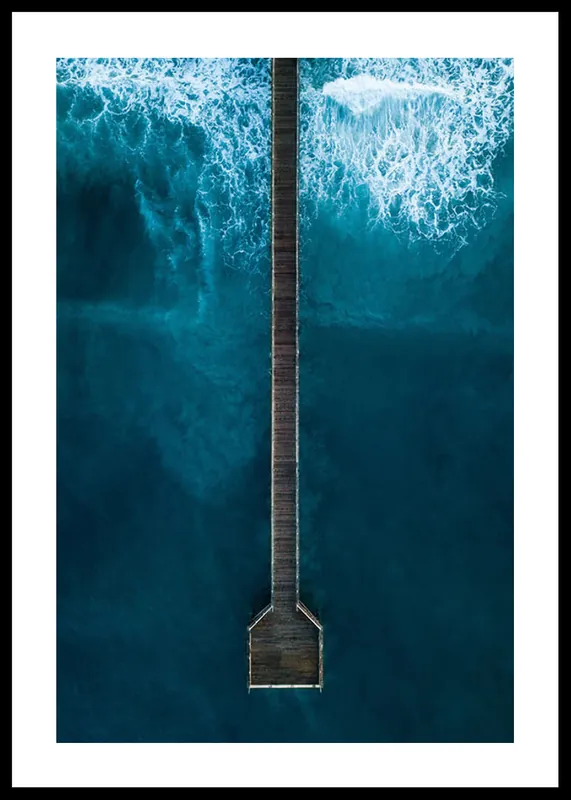 Gratis Versand Scripps Beach Pier Poster