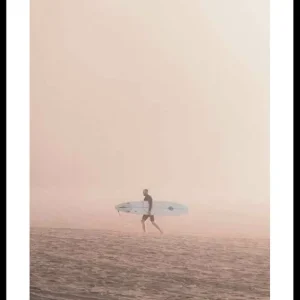 Surfers Beach Poster Geprüft