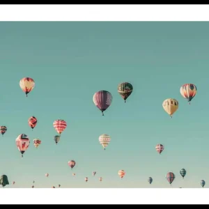 Rabatt Hot Air Balloons Poster