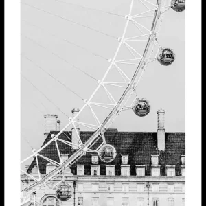Sichere Zahlung London Eye Poster