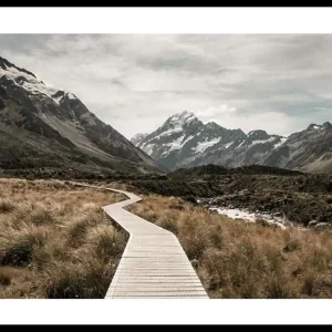 Hooker Valley Track Poster Beliebt