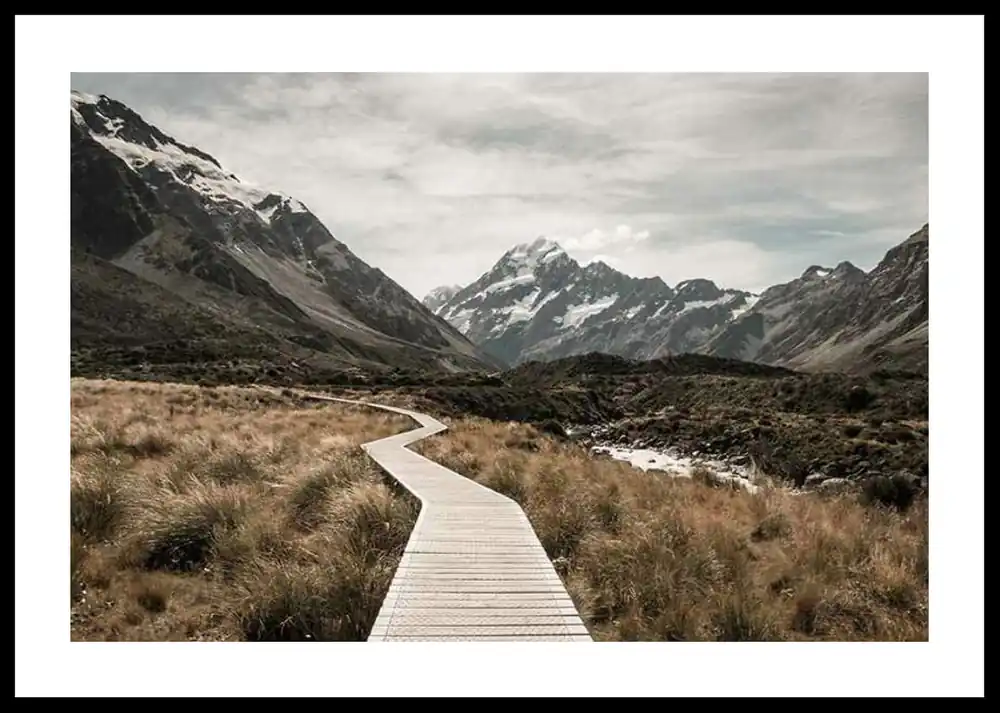 Hooker Valley Track Poster Beliebt