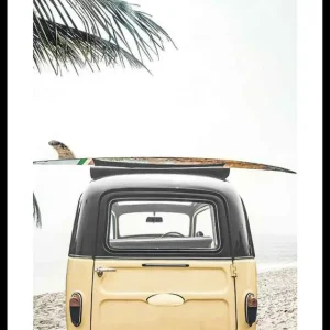 Surfers Van No2 Poster Gratis Versand