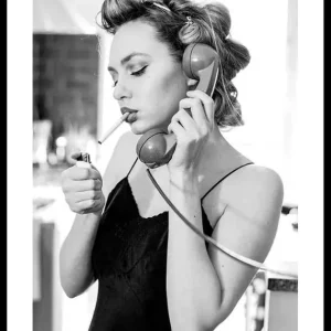 On The Phone Poster Highlight