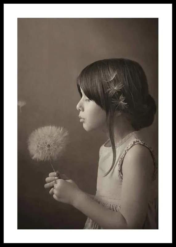 Expressversand Brown Girl Poster