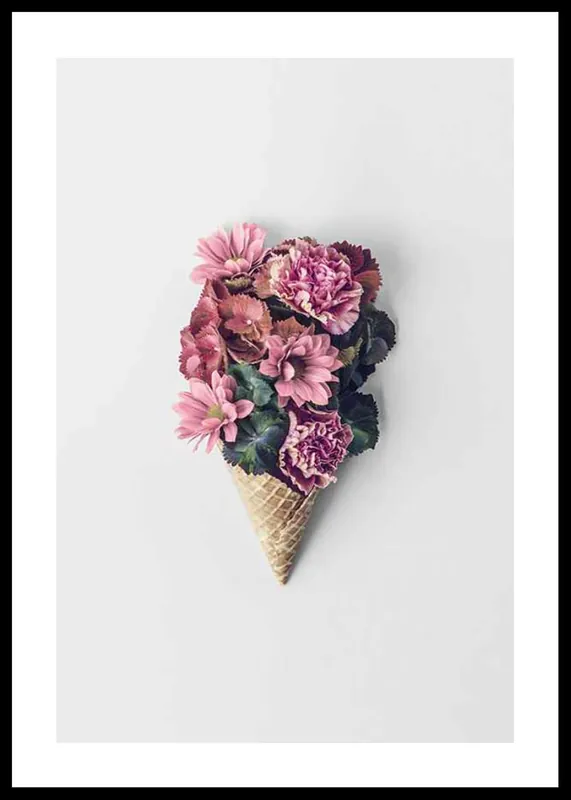 Flower Cone Poster Super-Preis