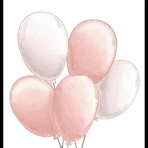 Preisknaller Pink Balloons Poster
