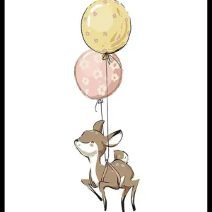 Beliebt Animals And Balloons No5 Poster