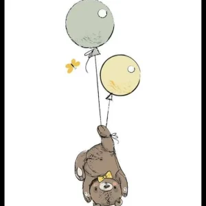 Preis Gesenkt Animals And Balloons No3 Poster