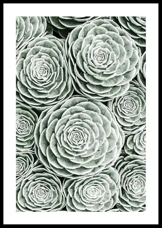 Bright Green Botanical No3 Poster Geprüft