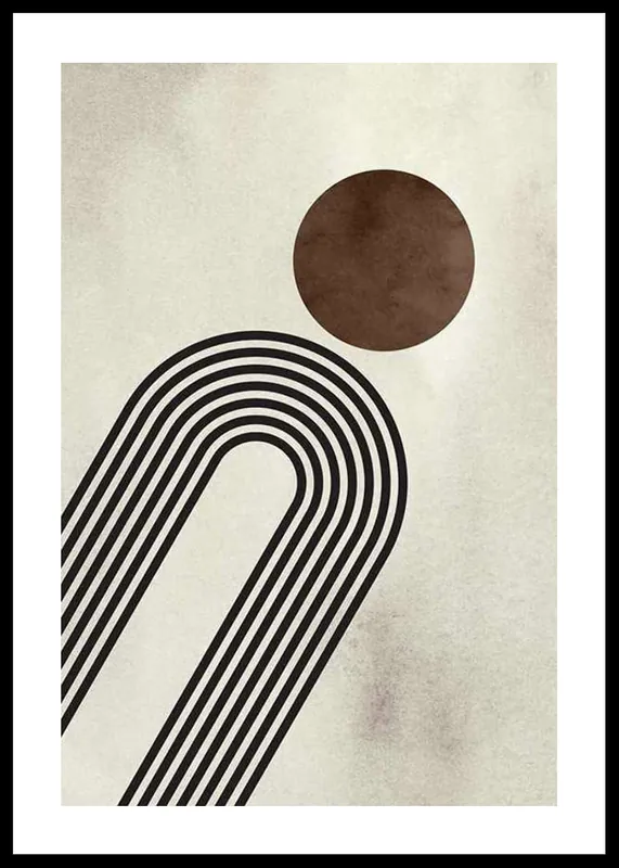 Markenware Broad Geometric No2 Poster