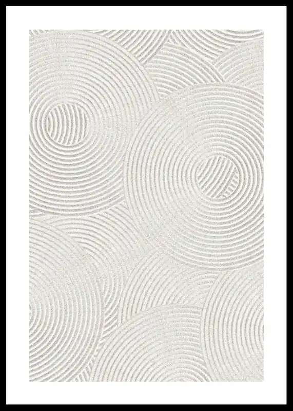 Preiswert Zen Circle Pattern Poster