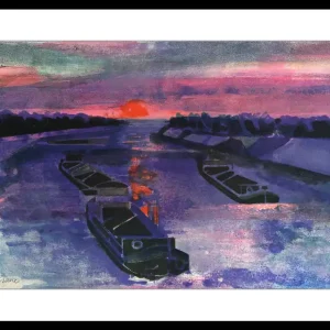Schnäppchen Camille Hilaire: "Hommage à Monet", handsignierte Farblithografie