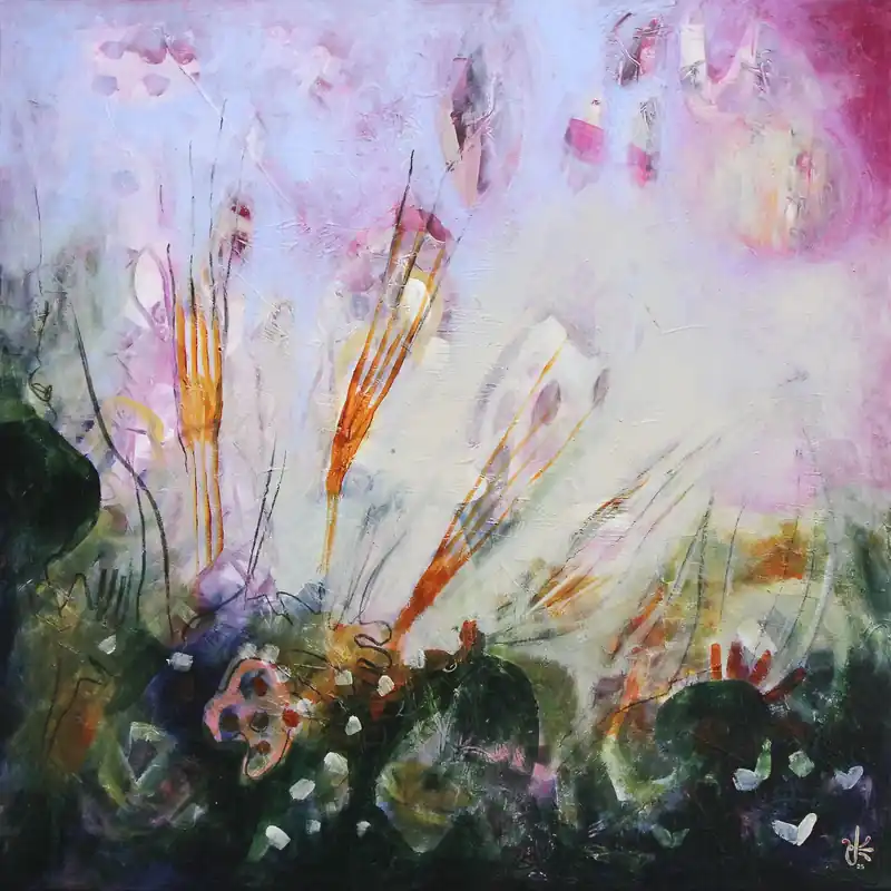 Acrylgemälde: "Sommerkinder", Original/Unikat, J. Riemer Nur Heute