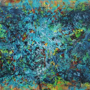 Sichere Zahlung Unikat: "Out of the Box I", Originalgemälde, J. Fernandez, Acrylbilder
