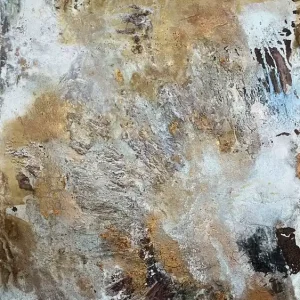 Beliebt U. Gaiser: "Inneres Leuchten 9", Original/Unikat, hochwertiges Strukturgemälde