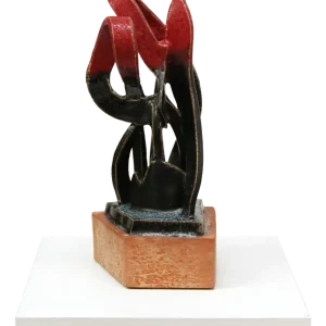 C. Blechschmidt: "Feuer", zeitgenössische Plastik, Original/Unikat Kostenloser Rückversand