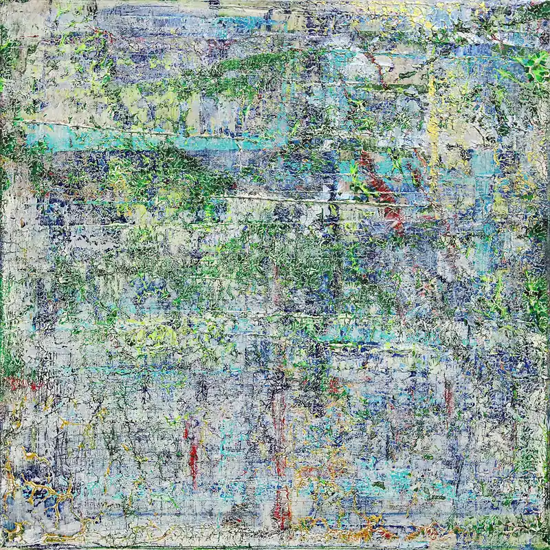 K. Sokoll: "In the middle of blur", Originalgemälde (Unikat) Beliebt