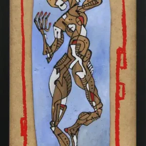 Rabatt C. Blechschmidt: "Warum nicht!", Original/Unikat, zeitgenössisches Acrylgemälde