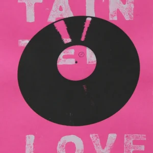 Top-Angebot Siebdruck: "The Sound 'Tainted Love' ", serielles Unikat (ohne Rahmen), G. Steidinger