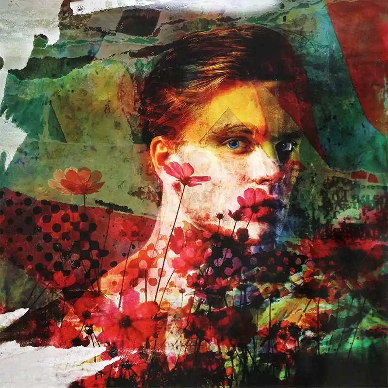 Neue Kollektion D. Landô: "Moonage Daydream", Unikat-Edition, digitale Kunst auf Aludibond (A)
