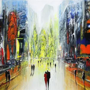 Meistverkauft K. Namazi: "Sakrales Ensemble I", originales Acrylgemälde (Unikat) (A)