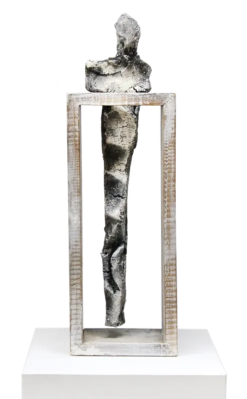 I. Schmidt: "Durchbruch", zeitgenössische Skulptur, Original/Unikat Nur Für Kurze Zeit